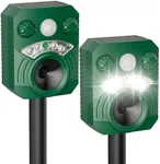 2 Pack Solar Deer Cat Repellent Dev