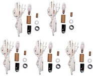 Creative Hobbies® ML2-B6 Small Christmas Tree Wiring Kit, Great For Lighting Small Objects, Lot of 5 Kits