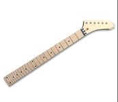 Maple Guitar Neck 24Fret 25.5inch Locking Nut Banana Head Dot Inlay Bolt on DIY guitar necks replacement