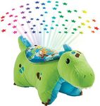 Pillow Pets Sleeptime Lites Green Dinosaur Stuffed Animal Plush Night Light