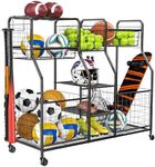 Garage Sports Equipment Organizer, 