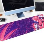 Tokyo Jujutsu High Anime Desk Mat Extra Large (800mm x 300mm x 3-4mm), Printed Anti-Slip Anime Mouse Pad (Disgraced One)