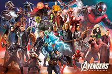 Grupo Erik Marvel End Game Poster 63 x 91.5 cm Multi-Coloured