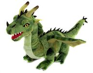 Uni-Toys - Dragon Green - 40 cm (Length) - Plush Fabric Toy