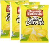 Bassetts Sherbert Lemons 192g (3 Pack)