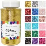 Craft and Party, 1 Pound Bottled Craft Glitter for Craft and Decoration (Gold)