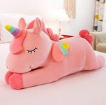 Tinytotem Soft Toys Sleeping Unicorn Plushie Plush Toy for Kids Pet Adults Gift for Girls Girlfriend Plushies Huggable Stuffed Animal for Baby Toddlers Gifts