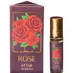 Dukhni's Real Rose Attar Oil | Gulab Itra Original | 100% Pure Rose Ittar Roll-On Perfume | Original Rose Attar for Men & Women | Arabic Perfume Oils for Eid, Ramadan, and Umrah Gifts
