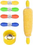 8x Corn Holders, Stainless Steel Co