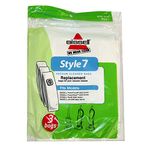 Bissell Style 7 3 Pack Vacuum Cleaner Bags, White, 3 Count