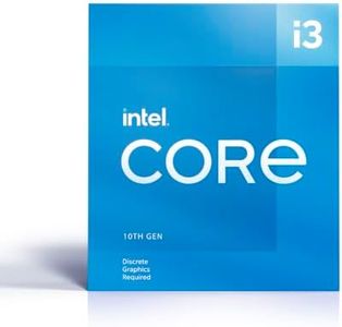 Intel Core i3-10105F 10. Generation - Procesador de sobremesa (3,7 GHz Tuboboost: 4,4 GHz, 4 núcleos, LGA1200) BX8070110105F