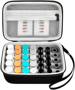 Case Compatible with Silhouette for Cameo 4 3 2 1 Blade Tools and Auto Blades, 35+pcs Tool Organizer Holder for Rotary Blade Kraft Blade AutoBlade Pen Holder Punch Blade Tool Adapter Set (Box Only)