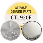 HamnaKhu CTL920F Battery,Replacement for Watch Cell Casio - Compatible with Panasonic CTL920F Solar Rechargeable Battery