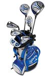 Callaway Golf 2018 Xj Junior Set, Level 3, 7 Piece Set, Right Hand, Blue