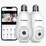 LaView 4MP Bulb Security Camera 2.4