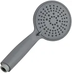 Thin 5-Spray Multi-Function Universal Handheld Shower Head Mat Grey