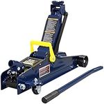 BIG RED AT825051UR Low Profile Hydraulic Trolly Jack, 2.5 Ton (5,000 lb), Blue