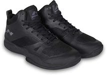 Nivia Black Combat I Basketball Shoes for Men (12UK)