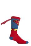 SockShop Mens 1 Pair Superman Cape Socks 11-13