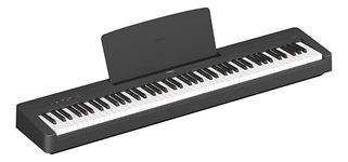 Yamaha P-145BT 88-Key Slim Digital Piano with Bluetooth, Weighted Keys, Premium Acoustic Piano Sound, Compact Design, Music Rest, Footswitch, and Built-in Speakers for Beginners, Home Practice, Travel