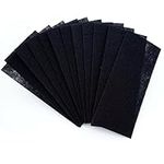 12 Pcs Premium Activated Carbon Vent Filters for Home, Floor Vents Registers, Air Vent Filters, Diffusers, Air Purifiers, Air Conditioner Filter, Fits 10"x4" 10"x3" 10"x2" Floor Registers