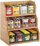 Bamboo Tea Bag Organizer Storage Ho