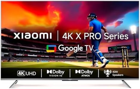 Xiaomi 138 cm (55 inches) X Pro 4K Dolby Vision IQ Series Smart Google LED TV L55M8-5XIN (Black)