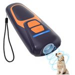 Dog Bark Deterrent Devices, Rechargeable Ultrasonic Anti Barking Device for Dogs, Dog Bark Control Devices 50FT Range Safe for Dogs & Human Portable Indoor Outdoor, Dog Training & Behavior Aids