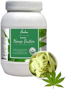 SULU ORGANICS 3 lbs Pure USDA Organic Unrefined Cold Pressed Hemp Seed Butter
