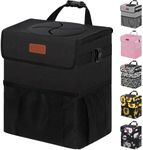 Vankor Car Trash Can Bin with Lid H