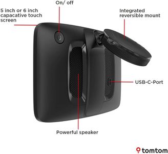 TomTom GO Classic Lite 5-Inch Sat Nav – GPS Navigation System