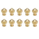 kweiny MK10 Nozzle Multi Size for 3D Printer Makerbot(0.2mm 0.4mm 0.6mm 0.8mm 1.0mm)