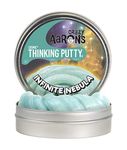 Crazy Aaron's Thinking Putty 4" Tin - Cosmic Infinite Nebula - Multi-Color Sparkle Glow Putty, Soft Texture - Never Dries Out