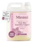 Miniml Laundry Liquid Washing Detergent 5L Refill - Natural Non Bio Pink Dragonfruit & Orchid Scented Clothes Fabric Cleaner for Machine or Delicate Hand Wash- 100% Vegan & Cruelty Free (165 Washes)