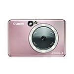 Canon Zoemini S2 (Rose Gold) - Slimline Instant Camera And Pocket Photo Printer, Ideal Snapping Selfies With A Built In Mirror And Ring-Light