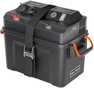 VOLTSET Trolling Motor Smart Battery Box 12V/24V Power Center PRO
