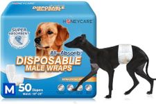 All-Absorb A25 Male Dog Wrap, 50 Co