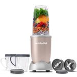 Nutribullet Pro 900W Champagne Gold, 12 Pcs Set, Usa #1 Mixer / Grinder / Smoothie Maker, "The Original ", Food Processor, Best Blender, 3 Unbreakable Jars, 2 Blade Set (Wet & Dry) - 900 Watts