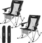 FUNDANGO Rocking Camping Chair, 2 P