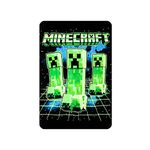 Minecraft Creepers Fleece Throw Blanket