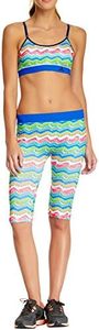 Balanced Tech Women's Performance Under The Knee Capri Pants - Chevron - Large