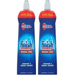 Finish Rinse Aid for Shinier and Drier Dishes ORIGINAL, Pack of 2