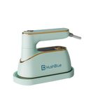 HushBlue Handheld Garment Steamer for Clothes 2 in 1– Ultra Fast 15s Heat-Up 1200W| Portable, Foldable & Lightweight Garment Steamer | Vertical and Horizon Use | Compact Travel Friendly