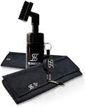The Sports Lab Golf Club Cleaner Kit- Including Golf Club Cleaner Brush Bottle with Built-in Spray, Microfiber Golf Towel & Clip Hook- Portable Golf Club Cleaning Kit- Ideal Golf Gifts for Men