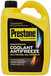 Prestone Coolant For Car, Anti-Freeze Coolant Car Fluid To Prevent Problems & Protect Car Cooling System, Car Coolant Fluid For All Makes & Models, Antifreeze Coolant Concentrate, 4 Litre Bottle