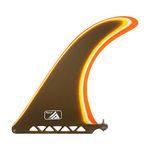 AQUBONA 10" Surf & SUP Fiberglass Fin - Free No Tool Fin Screw - 10 inch SUP Center Fin Replacement for Longboard, Surfboard & Paddleboard