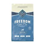 Blue Buffalo Freedom Grain Free Natural Adult Dry Dog Food, Chicken 10.8kg - 24 lb, kibble