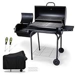 Charcoal Grill Offset Smoker (Grill