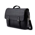 Samsonite Classic Leather Flapover (15.6") Black