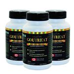 Canada Elk Goutreat - Canada's #1 Uric Acid Cleanser, Relieve the Pain and Inflammation Associated with Gout and Arthritis, 12 Natural Proven Ingredients, 270 Veggie Capsules